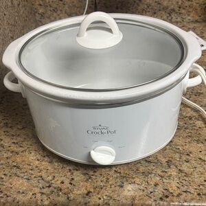 Rival Crock-Pot White Slow Cooker